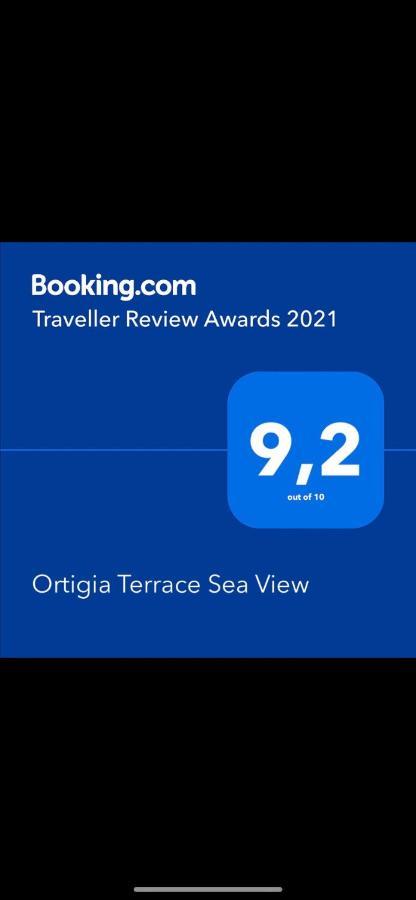 אפרטהוטל סירקוזה Ortigia Terrace Sea View מראה חיצוני תמונה